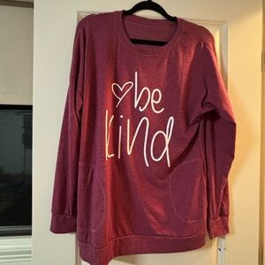 ⭐️ 5 For $25 Be Kind Crew Neck Sweater (PTP 22)
